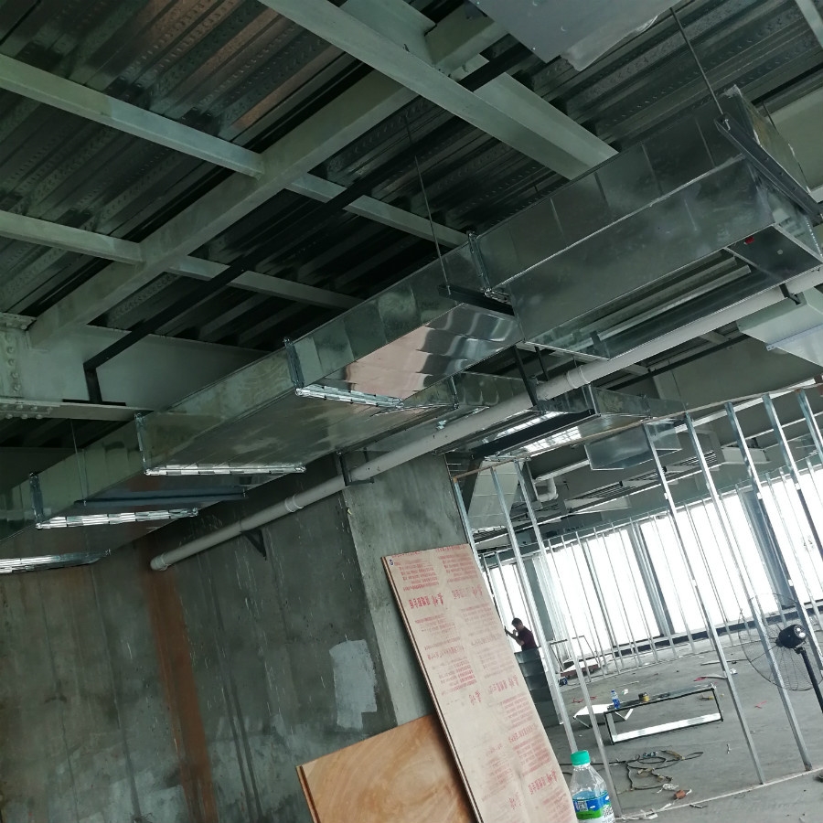 深圳風管廠承接深圳地下室排煙管道工程