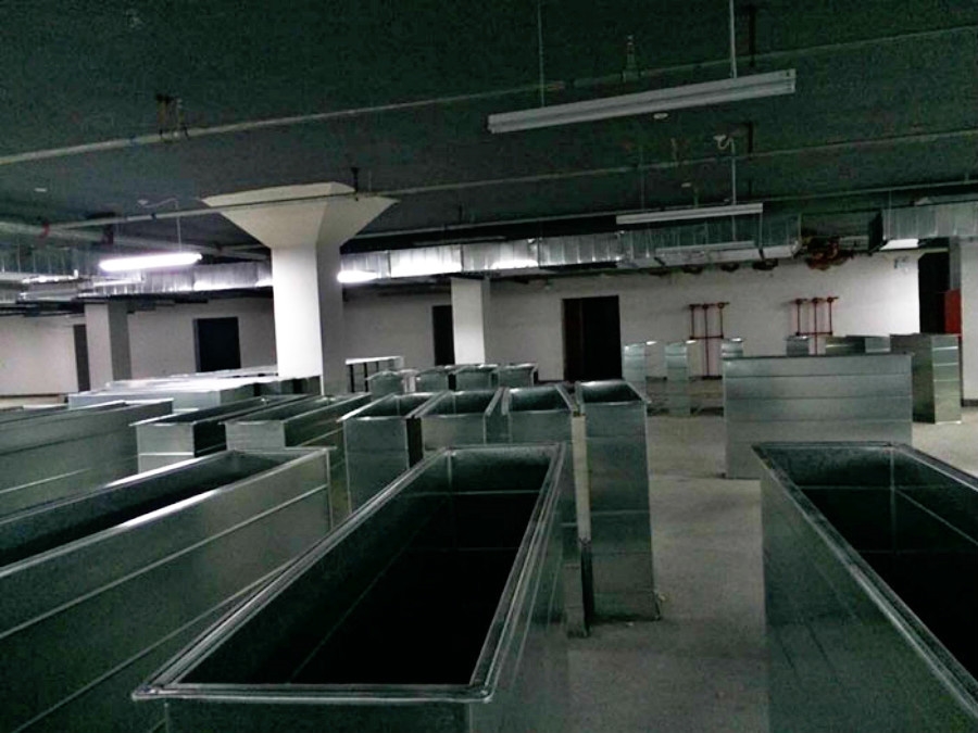 深圳通風管道廠家承接深圳地下車庫排煙管道安裝