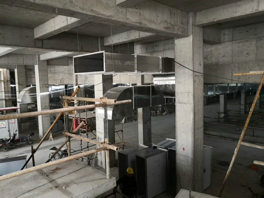 深圳寶安通風(fēng)管道廠家承接寶安地下車庫排煙管道安裝