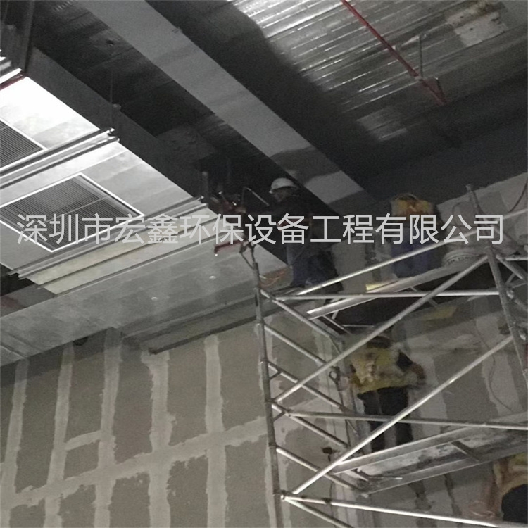 南湖風(fēng)管加工廠承接?xùn)|門本地安裝通風(fēng)管道 黃貝環(huán)保車間通風(fēng)管道安裝