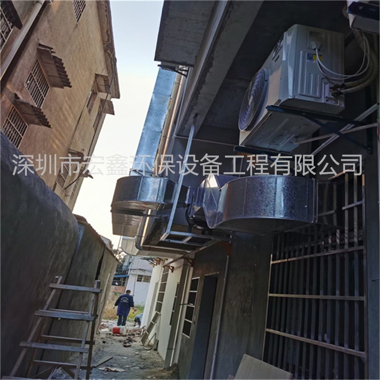 深圳風(fēng)管廠家承接燕羅安裝廚房通風(fēng)管道工程 新橋車間通風(fēng)管道安裝